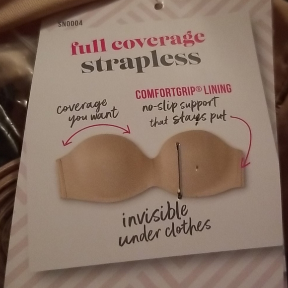 Maidenform Sweet Nothings Full Coverage Strapless - Picture 7 of 8